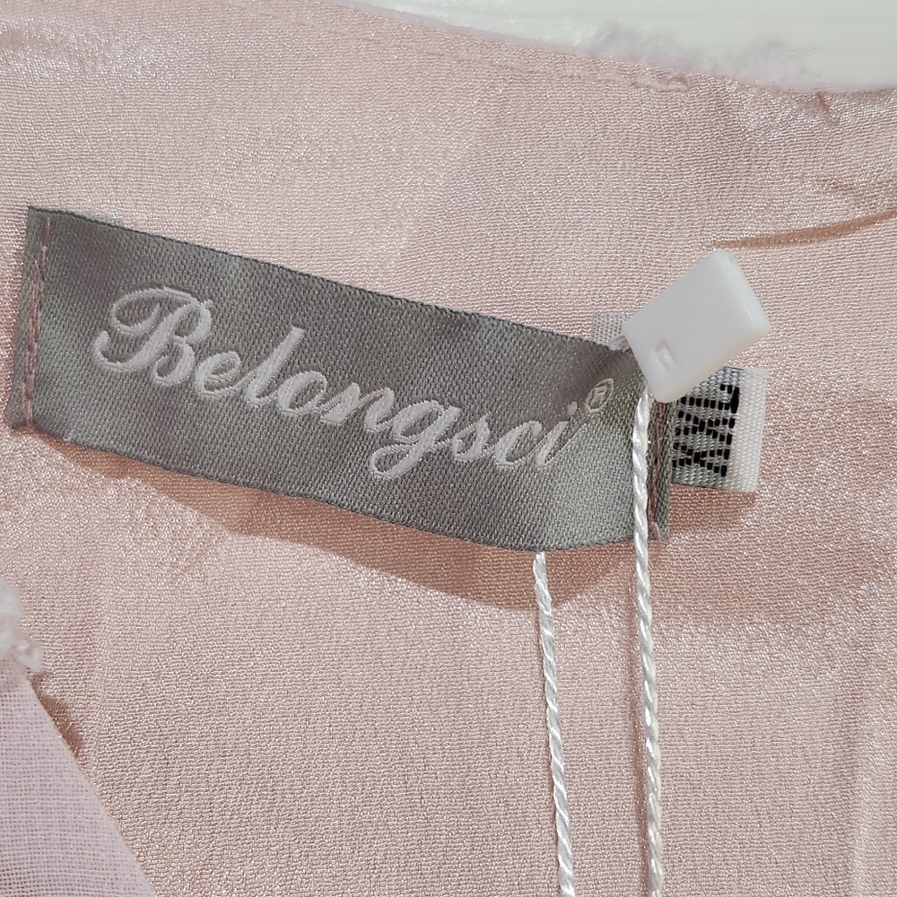 💚 3/$10 Belongsci Pink Textured Dress Size XXL - Picture 5 of 11